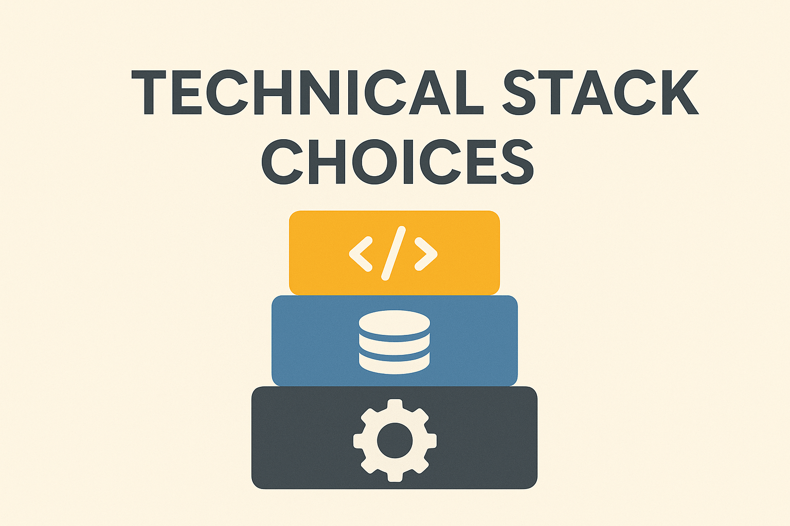 Tech Choices and Customer Needs